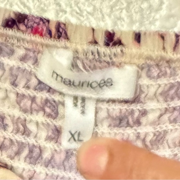 Maurices Ruching Back Knit Top - Picture 2 of 3